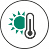 weather monitoring icon